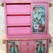 FREE SHIPPING Marie Antoinette and Eiffel Tower Dollhouse Furniture Miniature Furniture