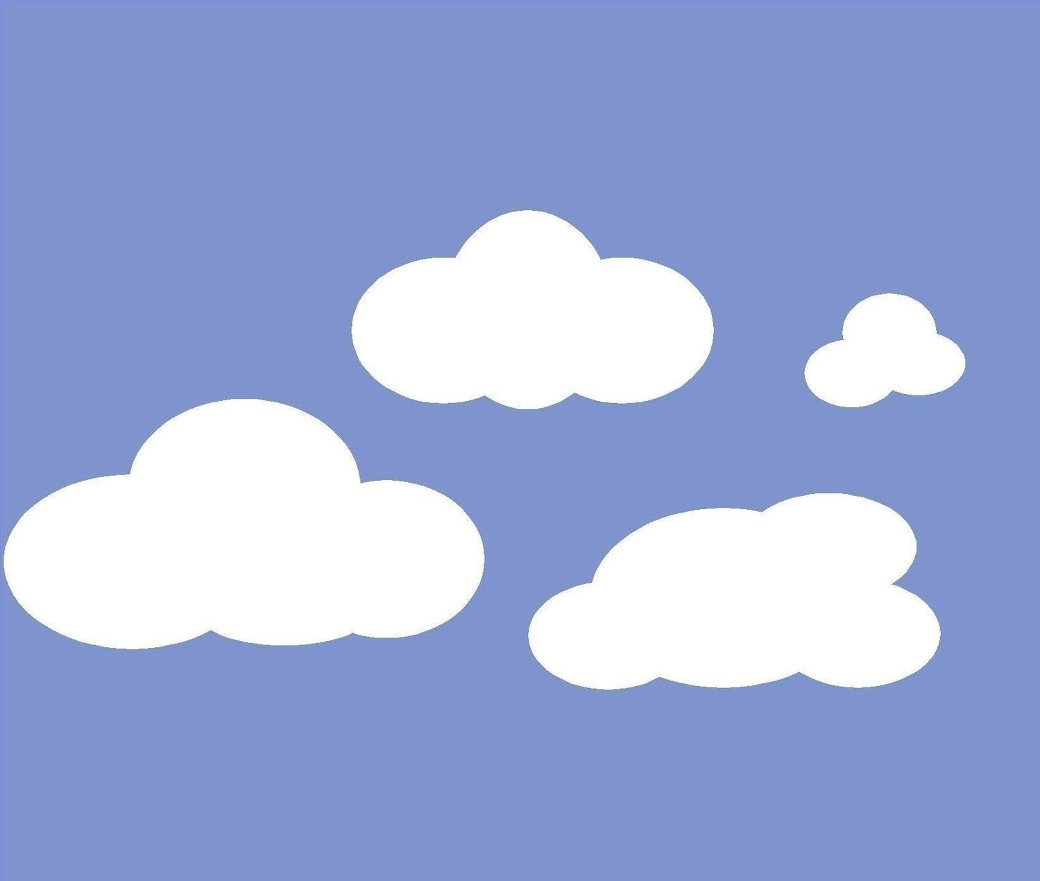 Spongebob Clouds SVG