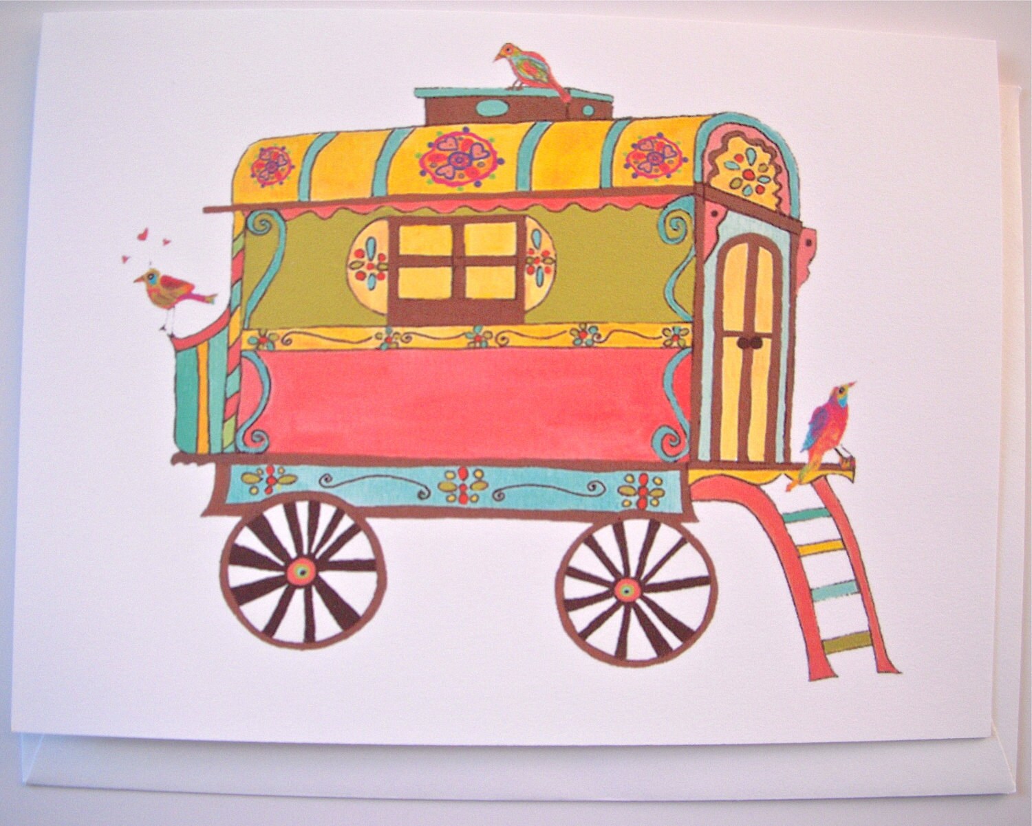 Les Roulettes The Colorful Gypsy Caravan