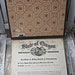 Vintage ledger, 1920's, filled with legal documents, wool business