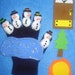 5 LITTLE SNOWMEN Fingerplay Puppet Set with FREEBIES
