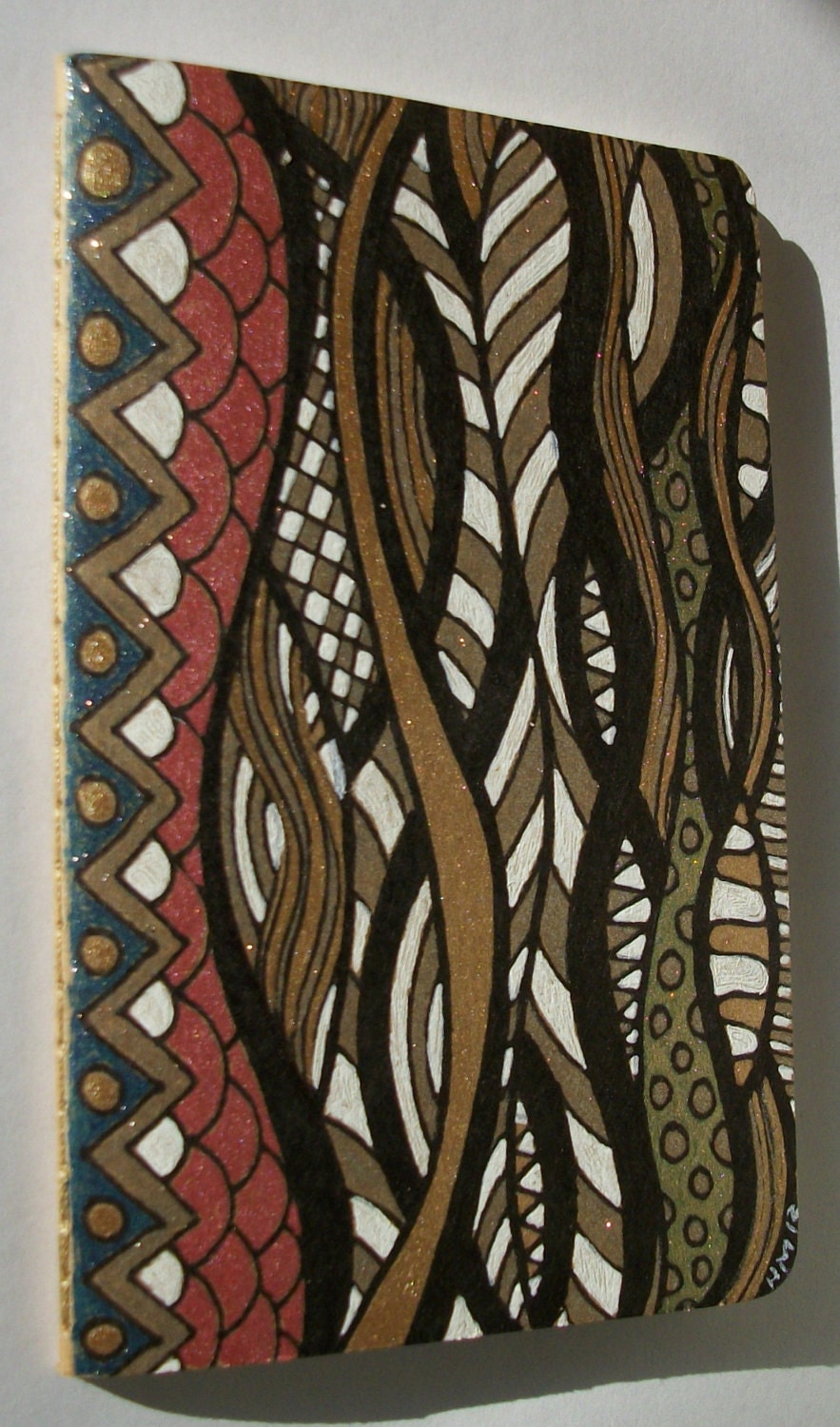 Moleskine Journal 3.5x5.5 64 lined pages 16 Detachable Pages