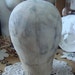 SALE Vintage Shabby Lightweight Mannequin Head Form