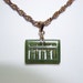 Vintage Jade Abacus Pendant