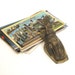 Brass Hand Clip Photo Holder Display Desk Organizer