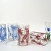 Retro Juice Glasses Vintage Retro Kitchen Tumblers Set of 4