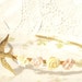 50% OFF - Flight - 22k Gold Sparrow and Flower Headband