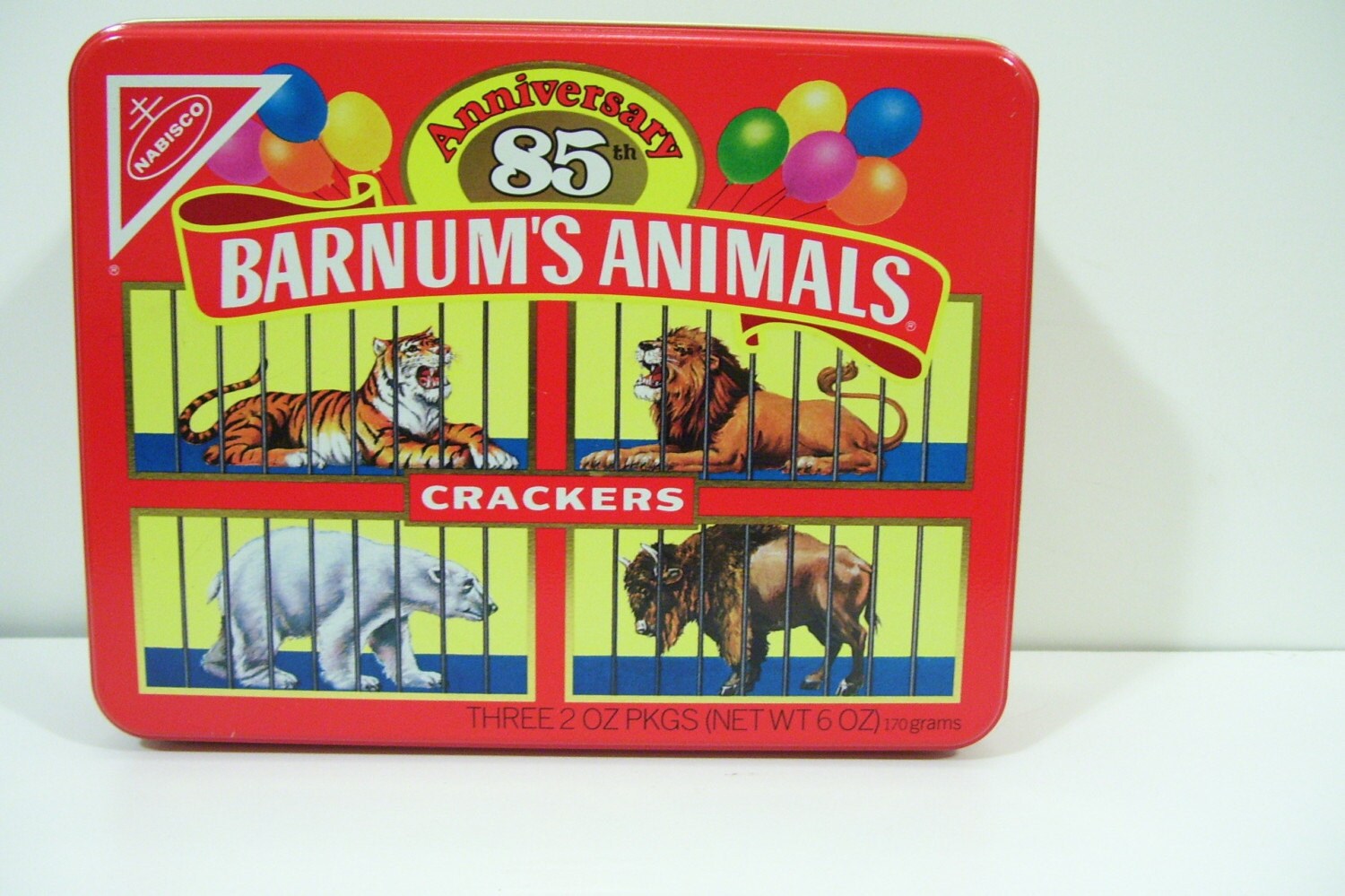 Nabisco Barnum's Animal Crackers Tin