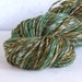 Salamander - 105 yds hand dyed handspun faux cashmere slub yarn, bulky