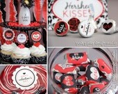 VALENTINE'S DAY - Printable Valentine's Party Collection - Cute Gifts- DIY Classic Valentine Collection - by Make Life Cute Il_170x135