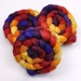 Polwarth Wool - Handpainted Roving for Spinning or Felting