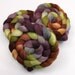 Polwarth Wool / Silk Roving - Hand painted Felting or Spinning Fiber