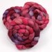 Sparkle Merino Roving - Handpainted Roving for Spinning or Felting