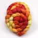 Merino/ Silk/ Sparkle - Handpainted Roving for Spinning or Felting