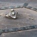 Old Traditional Incised Fulani Silver Ring Large Size
