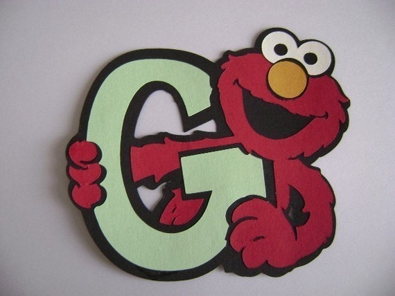 items similar to elmo holding letters a thru z or numbers 1 thru 9 die