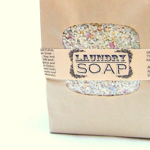 BULK Laundry Soap 1 1/2 pounds 64 loads HE All Natural no