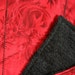 Red and Black Asian Dragons and Bamboo with Black Chenille Dish Towel\/Cloth Set