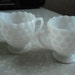 Vintage Sugar Creamer Fire King Bubble White Milk Glass