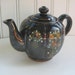 Vintage Redware Tea Pot