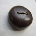 4 Wood Buttons-Handmade Wooden Buttons in Reclaimed Black Walnut Wood- Knitting, Sewing, Craft Buttons