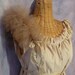SAVE 30 Honey Drop Top Size Small Medium Tea Tutu Blouse Tattered Eco Friendly Cotton Juniors Womens