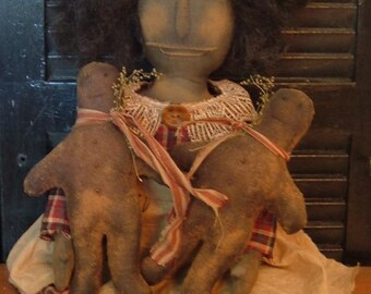 PrimitiVe GiNger and her GiNgerbread epattern