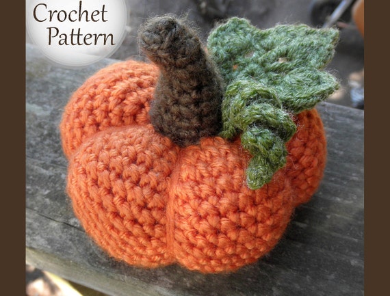 Harvest Pumpkin - PDF Crochet Pattern