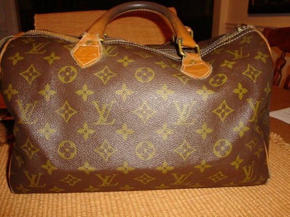 Authentic Vintage Louis Vuitton Speedy Bag Made in USA under