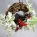 Cardinal and Birdhouse Ornament 192