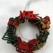 Happy Holiday Wreath Christmas Ornament 202