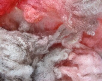 Targhee Fleece Hand Dyed - Liars Rosebush