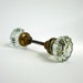 Antique Glass Door Knob Set