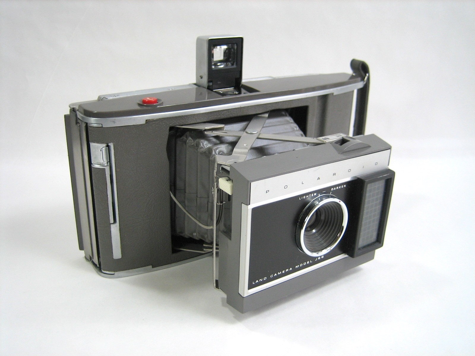 Vintage Polaroid Land Camera Model J66 with Hardcase and