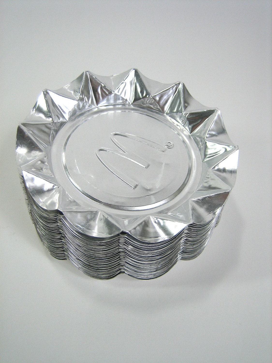 Vintage Aluminum McDONALDS Ashtrays