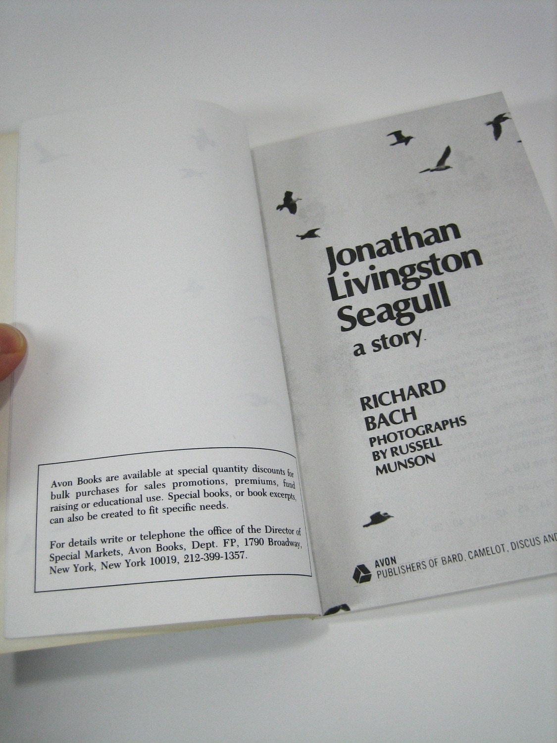 Jonathan Livingstone Seagull by Richard Bach