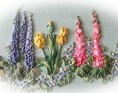 PDF Spring Garden Silk Ribbon pattern
