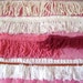 RESERVED - 15 Yards Vintage Chenille Bedspread Assorted Fringe Trim No. 2