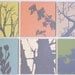 Contemporary Nature Screen Print Collection - LAST ONE