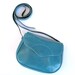 TEAL / AQUA BLUE Strapy Small Leather Bag