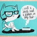 Enid (Ghost World) silkscreen print