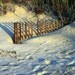 Can't Fence Me In - Folly Beach SC Charleston Photography South Carolina Nautical Sand Shadow Gift Fine Art Lustre Print - 8x10 Photograph