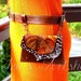 Hand-painted Leather Butterfly Belt Bag Set No.1