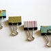 4 Cactus Flower Organizer Binder Clips