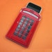 British Red Phone Booth Gadget Case - Fits iPhone Cell Phones iTouch and More
