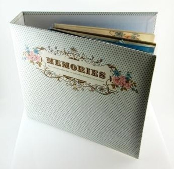 Memories Scrapbook Album with 20 Premade Pages by stampthat