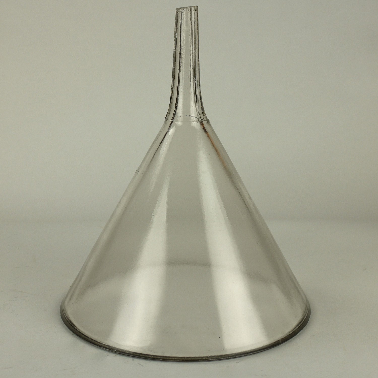 Large Antique Glass Apothecary Funnel by DailyMemorandum on Etsy