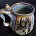 SALE Stoneware Coffee Mug Dancing Bear Design 20 Ozs