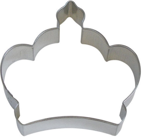 3.5 Imperial Crown Cookie Cutter Princess Queen