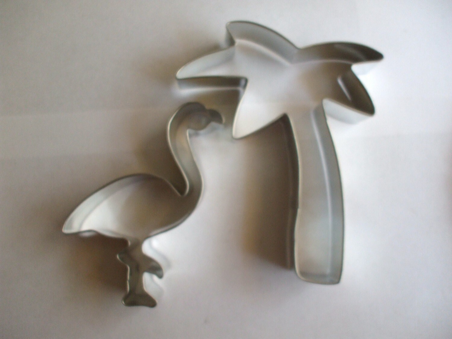 5 Palm Tree with Flamingo Cookie Cutter set